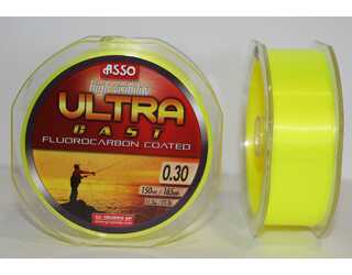 NYLON ASSO ULTRA CAST PARALELO 150m 0.30 YELLOW-11 FLUOR NYLON ASSO ULTRA CAST PARALELO 150m 0.30 YELLOW-11 FLUOR