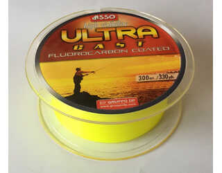 NYLON ASSO ULTRA CAST PARALELO 300m 0.22 YELLOW-11 FLUOR