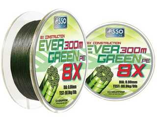 ASSO EVERGREEN 300M GREEN 0.58MM ASSO EVERGREEN 300M GREEN 0.58MM