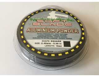 SOFT BLADE ALUMINIUM POWDER DONUT 15M 240 GREY-74 SQUARE  SOFT BLADE ALUMINIUM POWDER DONUT 15M 240 GREY-74 SQUARE