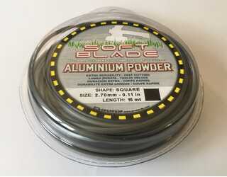 SOFT BLADE ALUMINIUM POWDER DONUT 15M 270 GREY-74 SQUARE  SOFT BLADE ALUMINIUM POWDER DONUT 15M 270 GREY-74 SQUARE