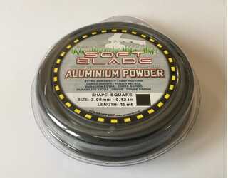 SOFT BLADE ALUMINIUM POWDER DONUT 15M 300 GREY-74 SQUARE  SOFT BLADE ALUMINIUM POWDER DONUT 15M 300 GREY-74 SQUARE