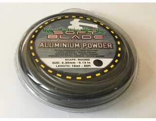 SOFT BLADE ALUMINIUM POWDER DONUT 15M 330 GREY-74 ROUND  SOFT BLADE ALUMINIUM POWDER DONUT 15M 330 GREY-74 ROUND