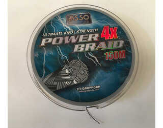 ASSO POWER BRAID 4X 150m 0.20mm BLACK-90