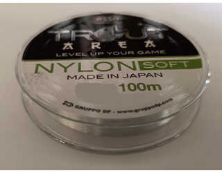 ASSO TROUT AREA NYLON SOFT STD 100M SPOOL 0,128mm GREEN-64  ASSO TROUT AREA NYLON SOFT STD 100M SPOOL 0,128mm GREEN-64