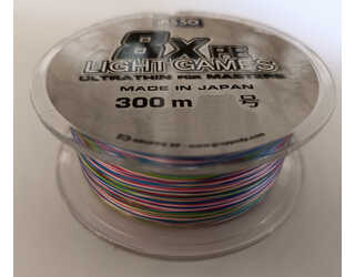 ASSO 8x LIGHT GAMES SPOOL 300M MULTICOLOR-AK 0.205MM