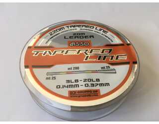 ASSO TAPERED LINE 220M 014-037 MULTICOLOR-AB ASSO TAPERED LINE 220M 014-037 MULTICOLOR-AB