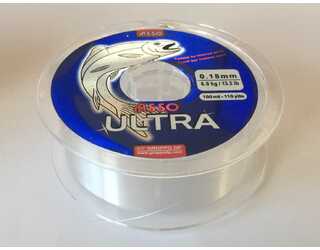 NYLON ASSO ULTRA PAR 100m WHITE-00 0,18