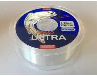 NYLON ASSO ULTRA PAR 100m WHITE-00 0,22