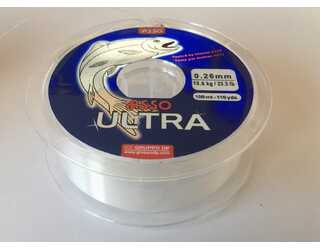NYLON ASSO ULTRA PAR 100m WHITE-00 0,26