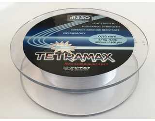 ASSO TETRAMAX 1000M 0,16mm BLUE-51 FLUO ASSO TETRAMAX 1000M 0,16mm BLUE-51 FLUO
