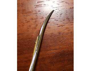 TIJERA NIQUELADA TORCIDA 11 CM_1 TIJERA NIQUELADA TORCIDA 11 CM_1