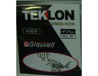 ANZUELO GRAUVELL TEKLON 4100B 20 (20 uni)  ANZUELO GRAUVELL TEKLON 4100B 20 (20 uni)