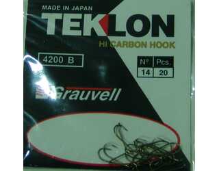 ANZUELO GRAUVELL TEKLON 4200B 14 (20 uni) ANZUELO GRAUVELL TEKLON 4200B 14 (20 uni)