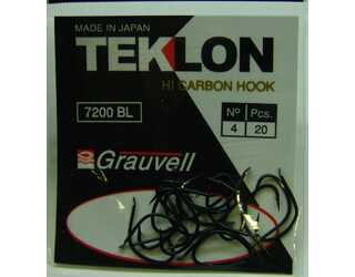 ANZUELO GRAUVELL TEKLON 7200BL 4 (20 uni) ANZUELO GRAUVELL TEKLON 7200BL 4 (20 uni)