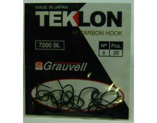 ANZUELO GRAUVELL TEKLON 7200BL 6 (20 uni) ANZUELO GRAUVELL TEKLON 7200BL 6 (20 uni)