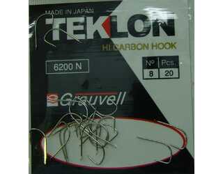 ANZUELO GRAUVELL TEKLON 6200N 8 (20 uni) ANZUELO GRAUVELL TEKLON 6200N 8 (20 uni)
