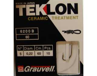 CART. ANZUELOS GRAUVELL TEKLON 6200B-60 5 22 CART. ANZUELOS GRAUVELL TEKLON 6200B-60 5 22