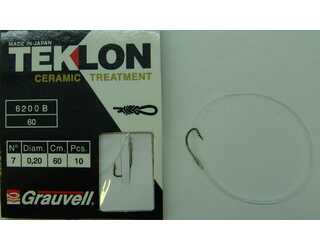 CART. ANZUELOS GRAUVELL TEKLON 6200B-60 7 20