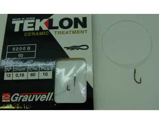 CART. ANZUELOS GRAUVELL TEKLON 6200B-60 12 16