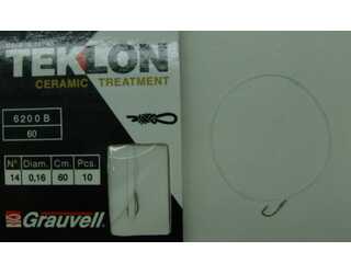 CART. ANZUELOS GRAUVELL TEKLON 6200B-60 14 16