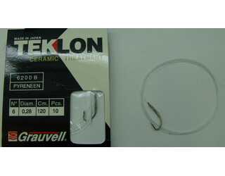 CART. ANZUELOS GRAUVELL TEKLON 6200B PYR 6 28
