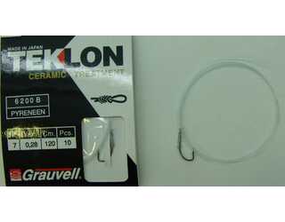 CART. ANZUELOS GRAUVELL TEKLON 6200B PYR 7 28