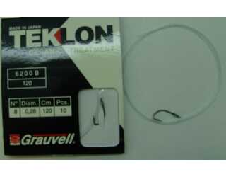 CART. ANZUELOS GRAUVELL TEKLON 6200B-120 8 28