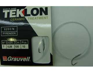 CART. ANZUELOS GRAUVELL TEKLON 6200N PYR 7 28
