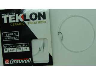 CART. ANZUELOS GRAUVELL TEKLON 6200N PYR Nº10  CART. ANZUELOS GRAUVELL TEKLON 6200N PYR Nº10