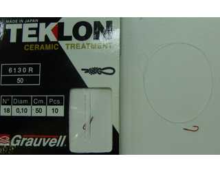 CART. ANZUELOS GRAUVELL TEKLON 6130R 18 10 CART. ANZUELOS GRAUVELL TEKLON 6130R 18 10