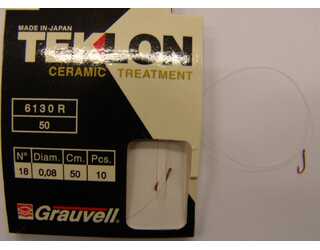 CART. ANZUELOS GRAUVELL TEKLON 6130R 18 8 CART. ANZUELOS GRAUVELL TEKLON 6130R 18 8