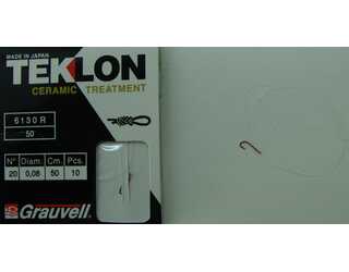 CART. ANZUELOS GRAUVELL TEKLON 6130R 20 8 CART. ANZUELOS GRAUVELL TEKLON 6130R 20 8