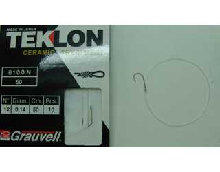CART. ANZUELOS GRAUVELL TEKLON 6100N-50 12 14