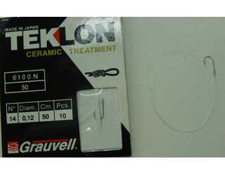 CART. ANZUELOS GRAUVELL TEKLON 6100N-50 14 12