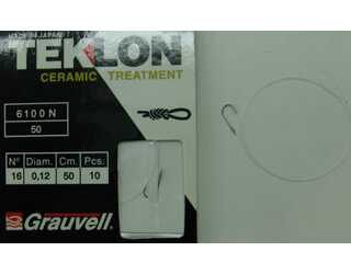 CART. ANZUELOS GRAUVELL TEKLON 6100N-50 16 12