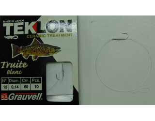 CART. ANZUELOS GRAUVELL TEKLON TRUITE BLANC Nº12