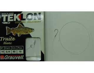 CART. ANZUELOS GRAUVELL TEKLON TRUITE BLANC Nº14