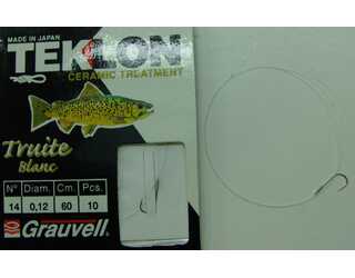 CART. ANZUELOS GRAUVELL TEKLON TRUITE BLANC Nº14