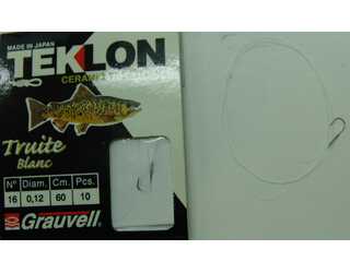 CART. ANZUELOS GRAUVELL TEKLON TRUITE BLANC Nº16