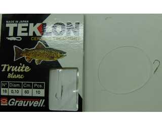 CART. ANZUELOS GRAUVELL TEKLON TRUITE BLANC Nº16
