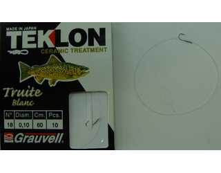 CART. ANZUELOS GRAUVELL TEKLON TRUITE BLANC Nº18