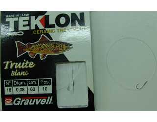CART. ANZUELOS GRAUVELL TEKLON TRUITE BLANC Nº18