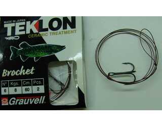 CART. ANZUELOS GRAUVELL TEKLON BROCHET 6 CART. ANZUELOS GRAUVELL TEKLON BROCHET 6