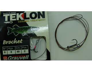 CART. ANZUELOS GRAUVELL TEKLON BROCHET 8 (2 unidad CART. ANZUELOS GRAUVELL TEKLON BROCHET 8 (2 unidad