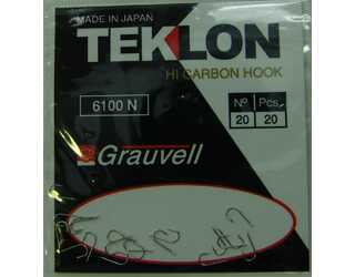 ANZUELO GRAUVELL TEKLON 6100N 20 (20 uni)  ANZUELO GRAUVELL TEKLON 6100N 20 (20 uni)