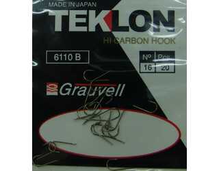 ANZUELO GRAUVELL TEKLON 6110B 16 (20 uni)  ANZUELO GRAUVELL TEKLON 6110B 16 (20 uni)