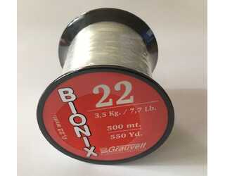 NYLON GRAUVELL BIONIX 500 MT 0.22mm 3.50kg NYLON GRAUVELL BIONIX 500 MT 0.22mm 3.50kg