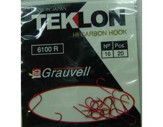 ANZUELO GRAUVELL TEKLON 6100R 16 (20 uni)  ANZUELO GRAUVELL TEKLON 6100R 16 (20 uni)