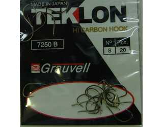 ANZUELO GRAUVELL TEKLON 7250B 8 (20 uni)  ANZUELO GRAUVELL TEKLON 7250B 8 (20 uni)